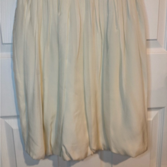 Tibi NY Cream Beaded bubble Dress 4 - Picture 3 of 10